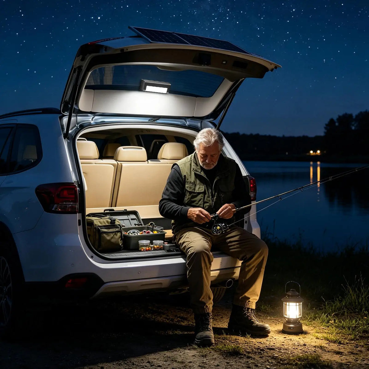 Solar LED Trunk Light