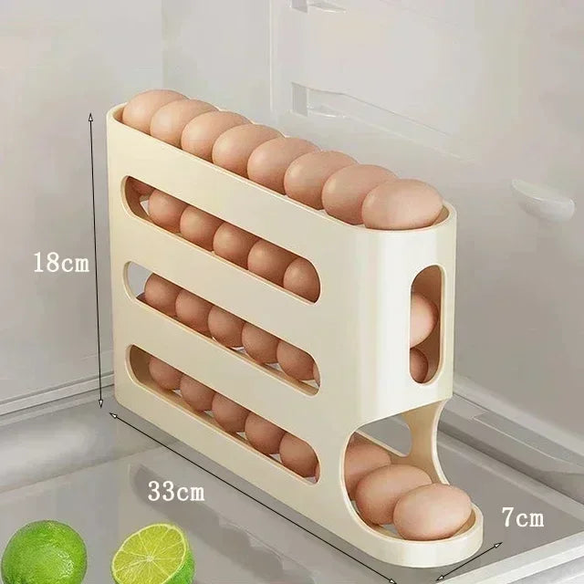Automatic Rolling Egg Rack Holder