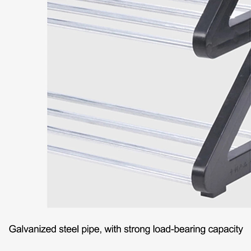 Z-Shaped Shoe Rack
