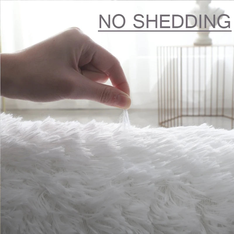 Round Fluffy Soft Area Rug