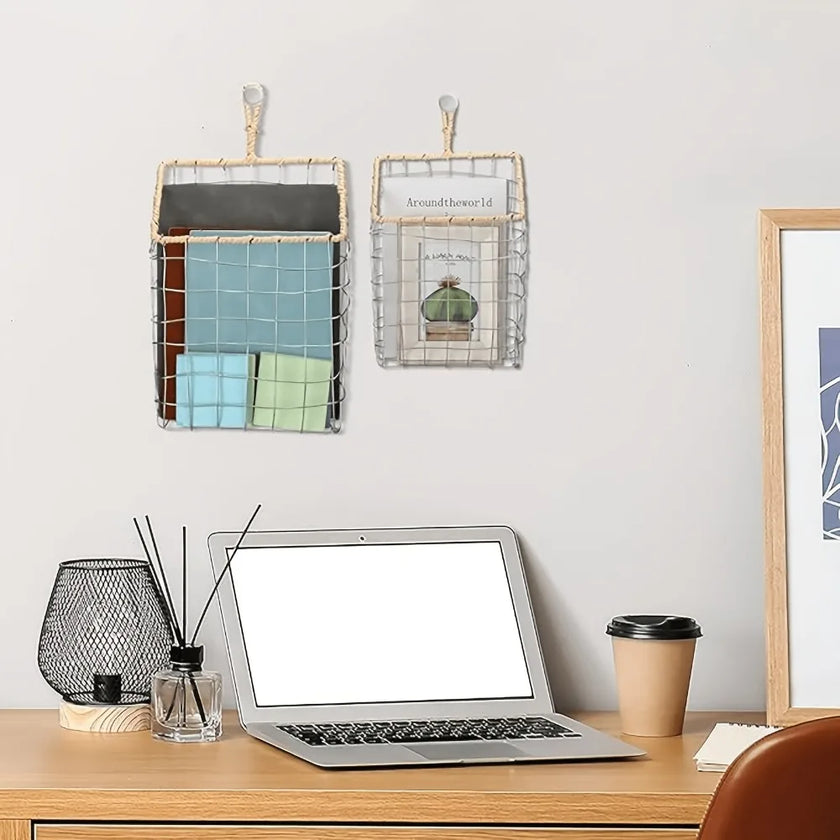 Wall Hanging Wire Basket