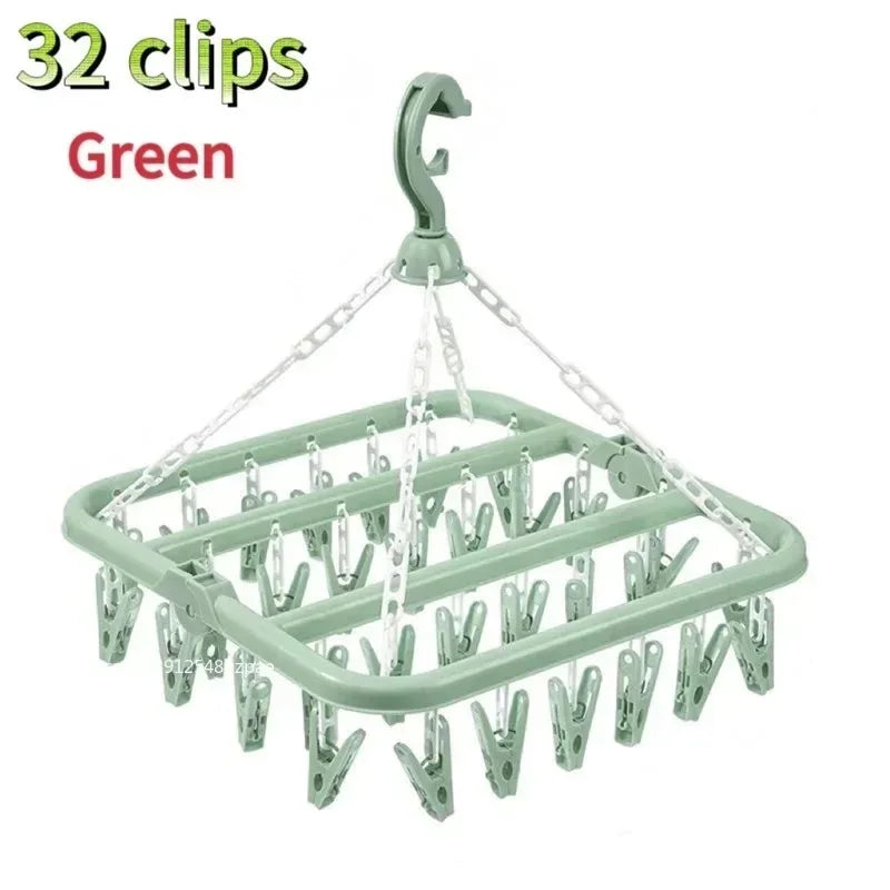 Foldable Clothes Drying Rack