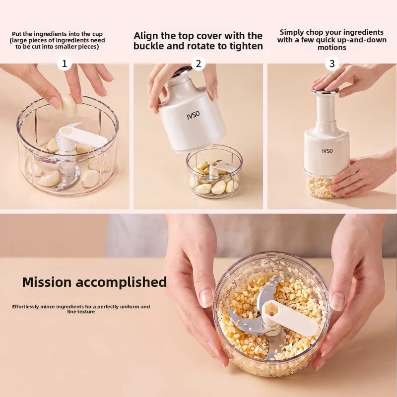 Manual Garlic Crusher