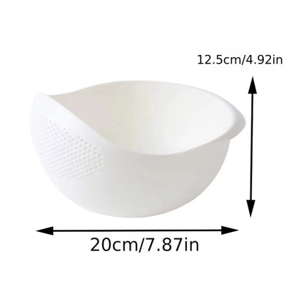 Handheld Rice Washing Basket