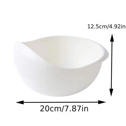 Handheld Rice Washing Basket