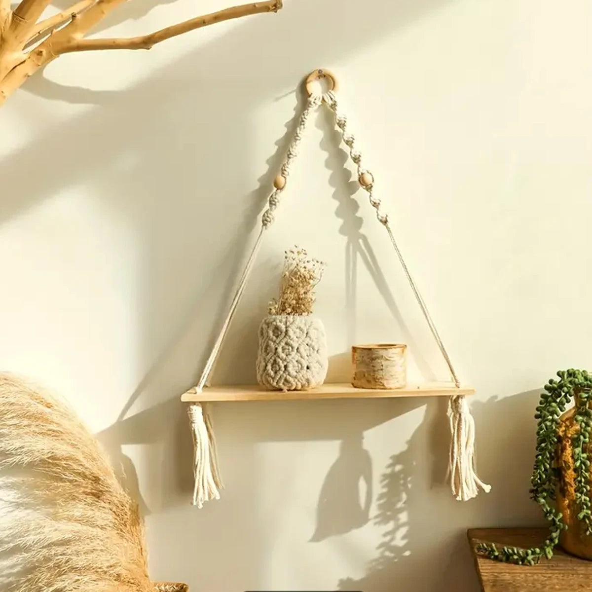 Wood Wall Shelf