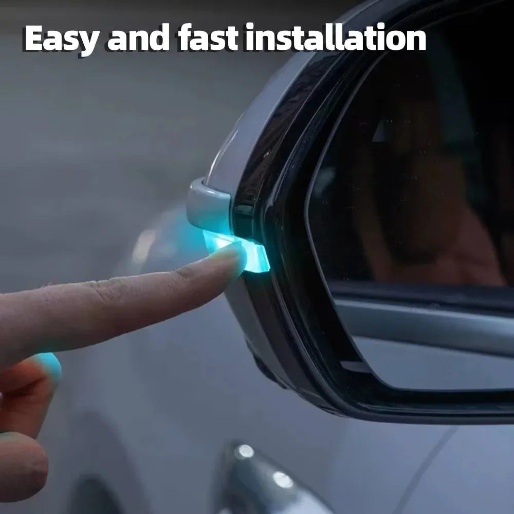 2Pcs Mirror Turn Signal Light Guide