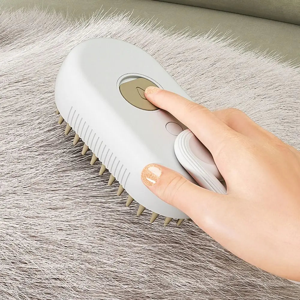 3In1 Cat & Dog Steamy Brush