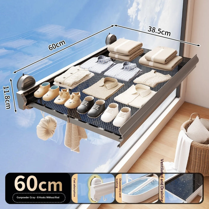 Suction Closet Rack