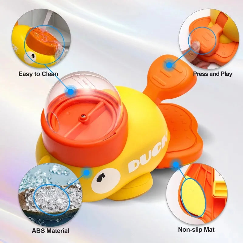Yellow Duck Pet Feeder