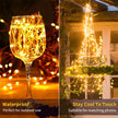 Solar LED Fairy String Lights Outdoor Waterproof