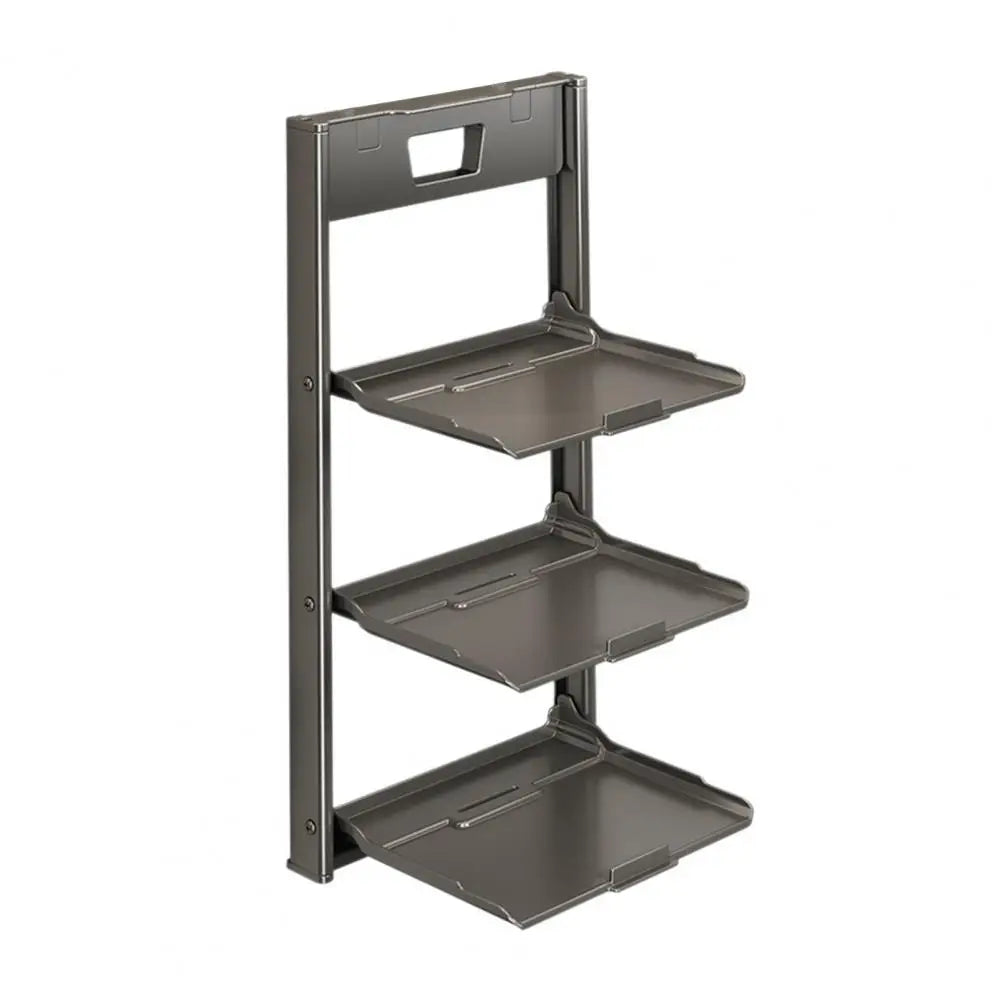Wall-Mounted Foldable Kitchen Storage