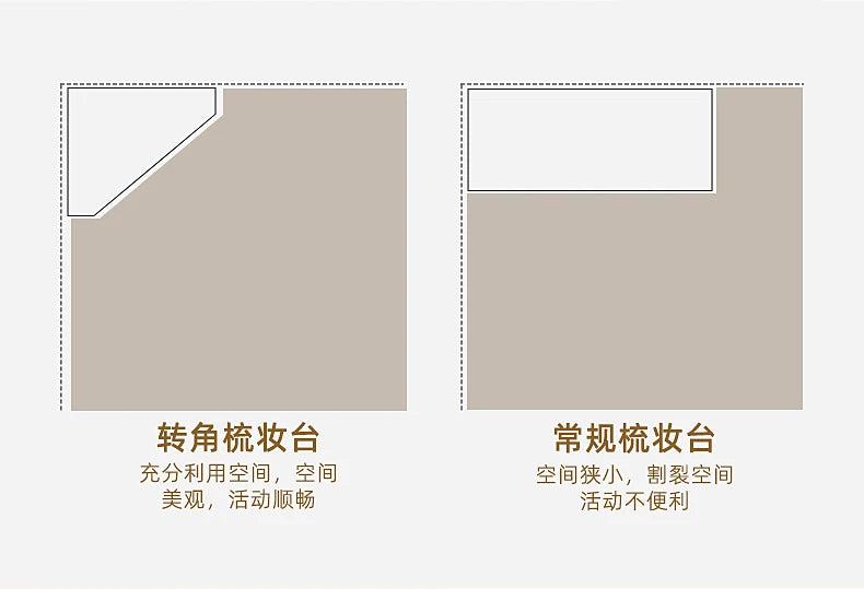 Luxury Makeup Vanity Table