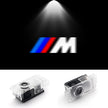 2Pcs 3D LED Car Door Welcome Lights