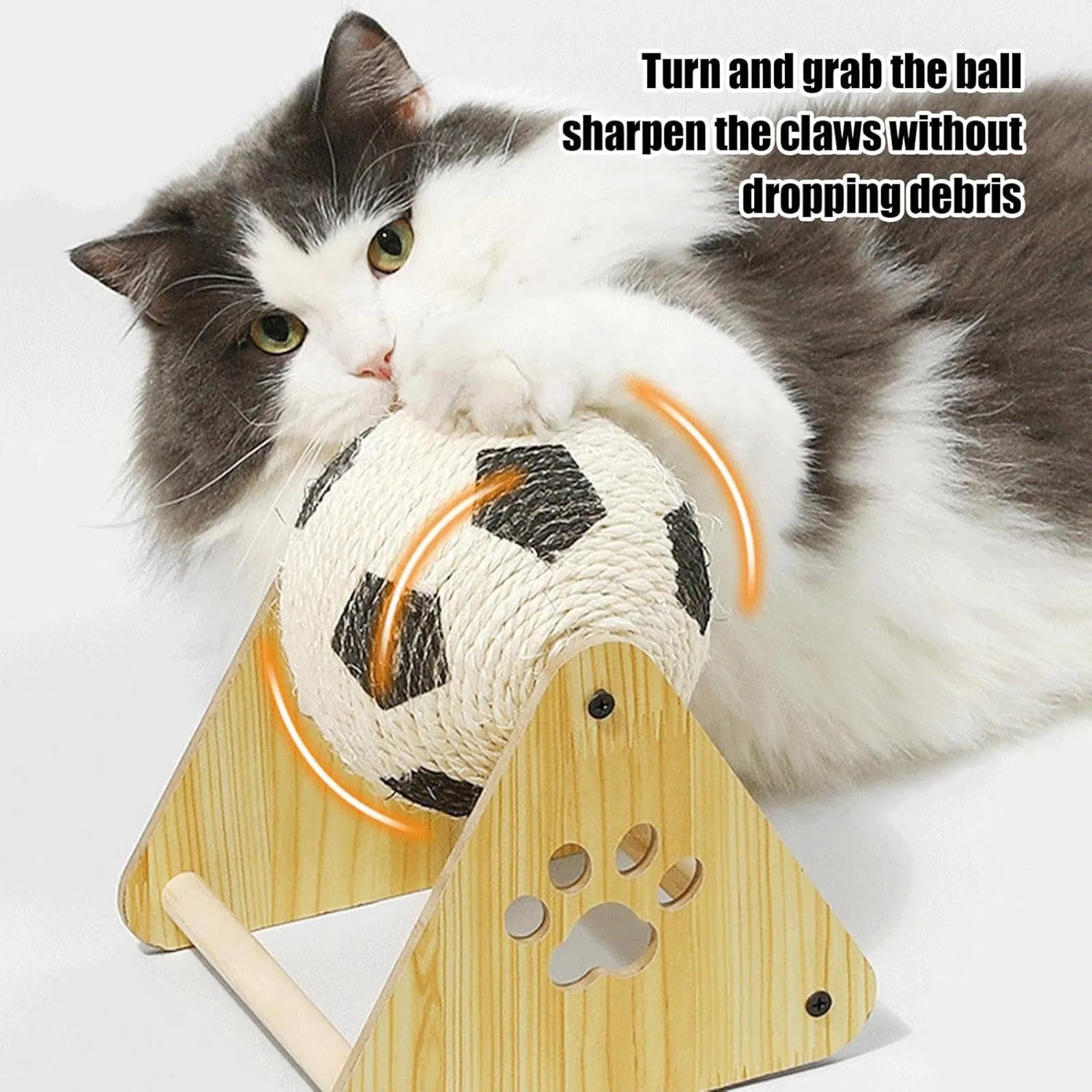 Cat Scratching Ball