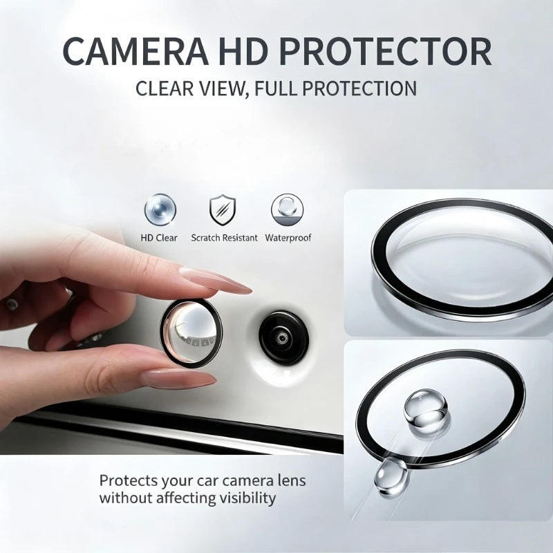 2Pcs Car Camera Protective Cover Lens