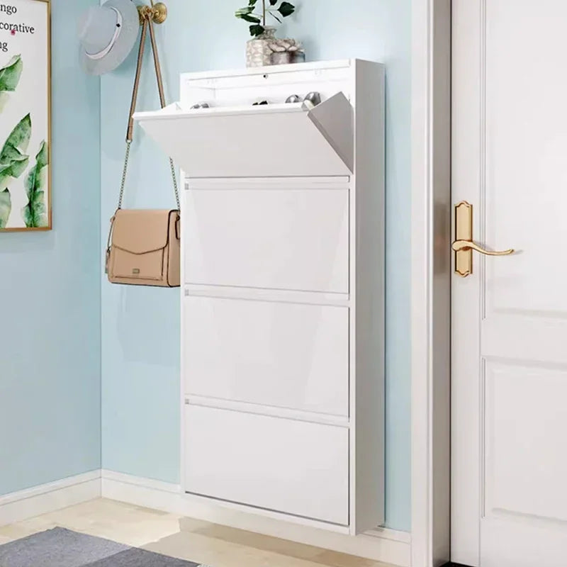 Narrow Hallway Shoe Cabinet