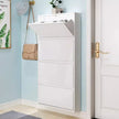 Narrow Hallway Shoe Cabinet