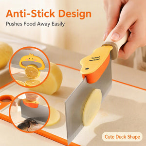 3-in-1 Knife Guard & Food Pusher