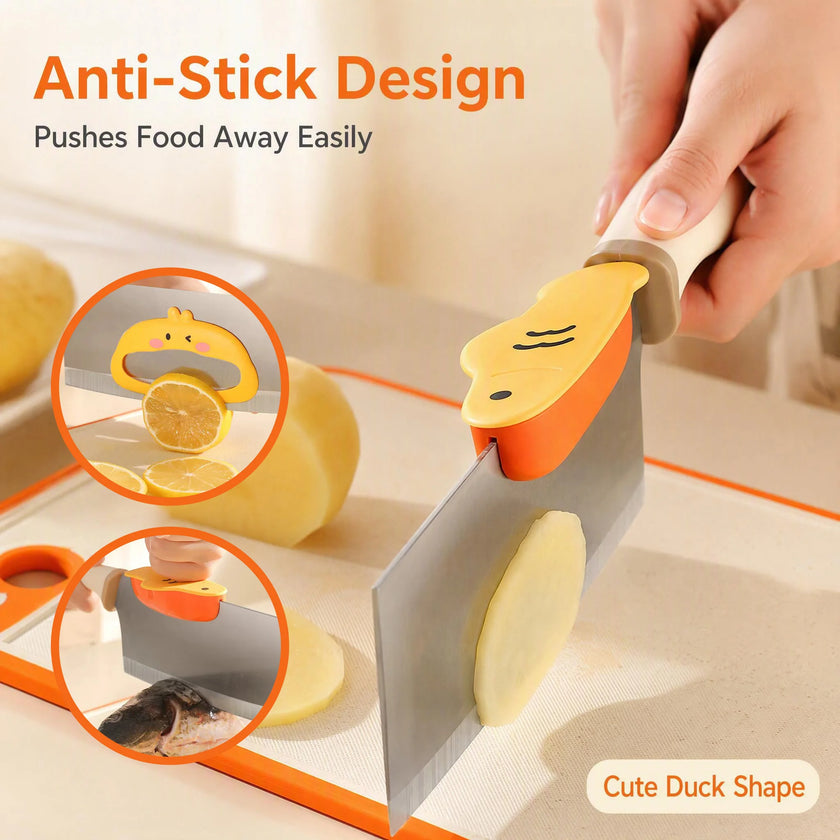 3-in-1 Knife Guard & Food Pusher