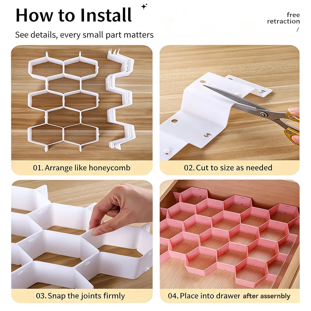 Honeycomb Drawer Organizer