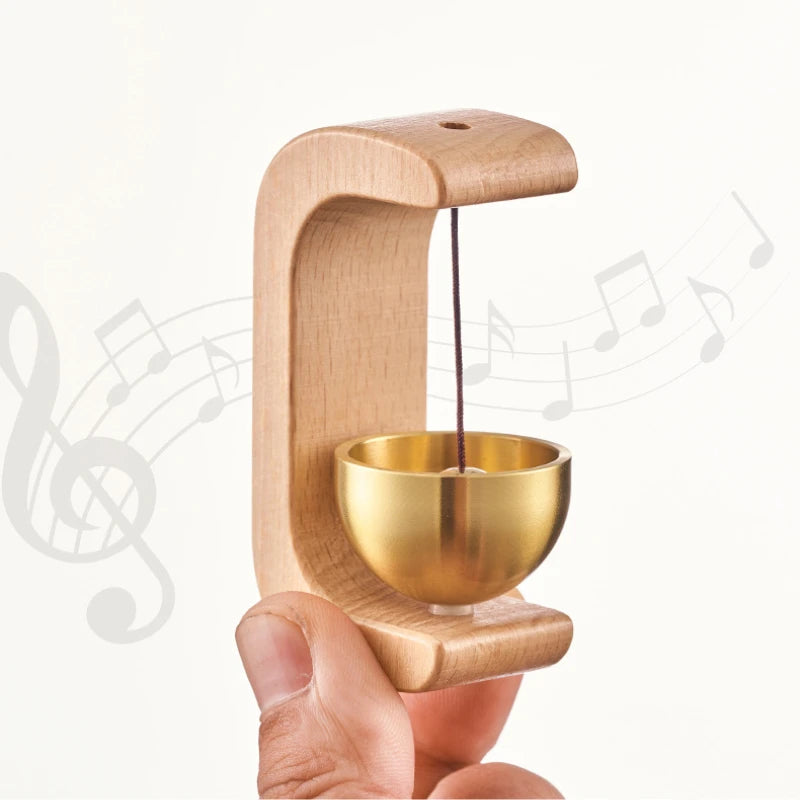 Magnetic Wood Doorbell