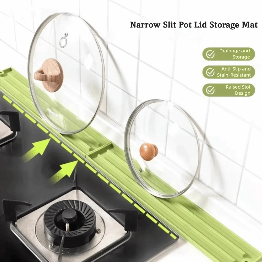Pot Lid & Spoon Holder