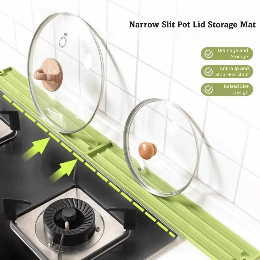Pot Lid & Spoon Holder