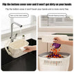 Kitchen Sink Foldable Drain Basket