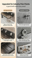 No-Drill Bathroom Vanity Storage Shelf