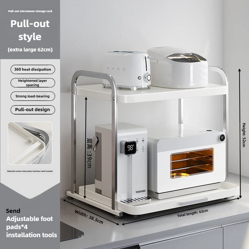 2-Tier Microwave Oven Rack