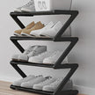 Z-Shaped Shoe Rack