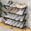 Z-Shaped Shoe Rack