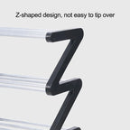 Z-Shaped Shoe Rack