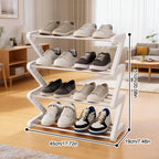Z-Shaped Shoe Rack