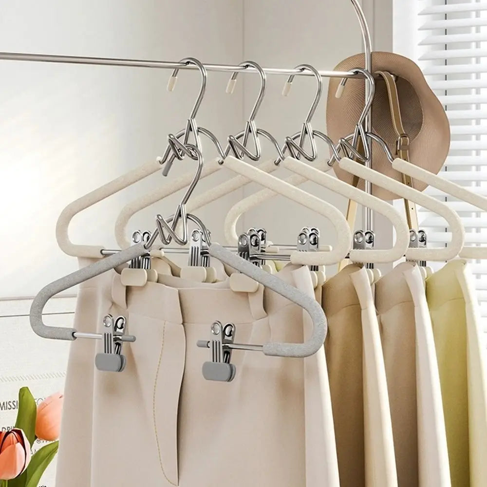 5Pcs Multi-Function Clothes Hanger with Clips