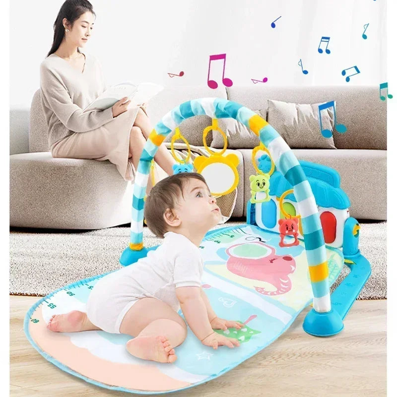 Baby Gym Play Mat with Music and Lights