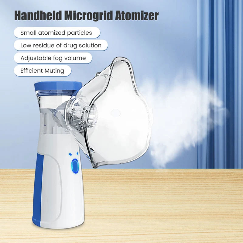 Portable Mesh Nebulizer For Kids & Adults