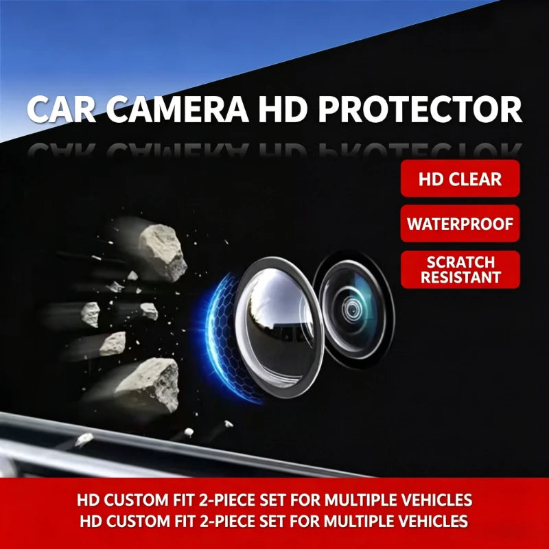 2Pcs Car Camera Protective Cover Lens