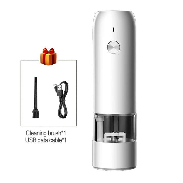 Rechargeable Electric Salt & Pepper Grinder Set