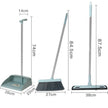 Foldable Broom & Dustpan Set