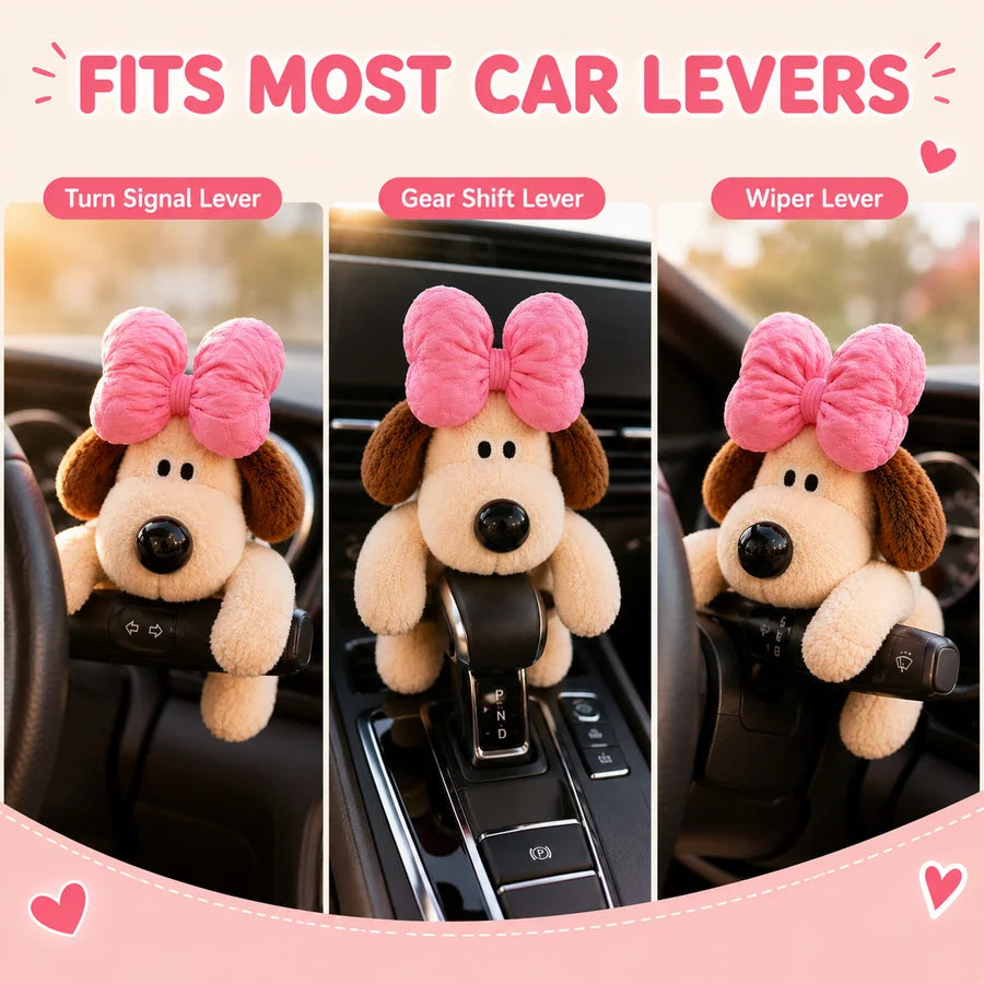 Cute Plush Puppy Car Hanging Decor