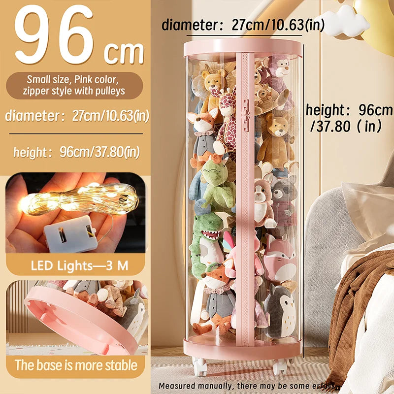 Toys Storage Box With Led&Wheels