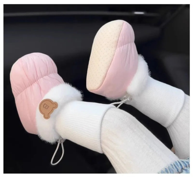 Velvet Winter Baby Shoes