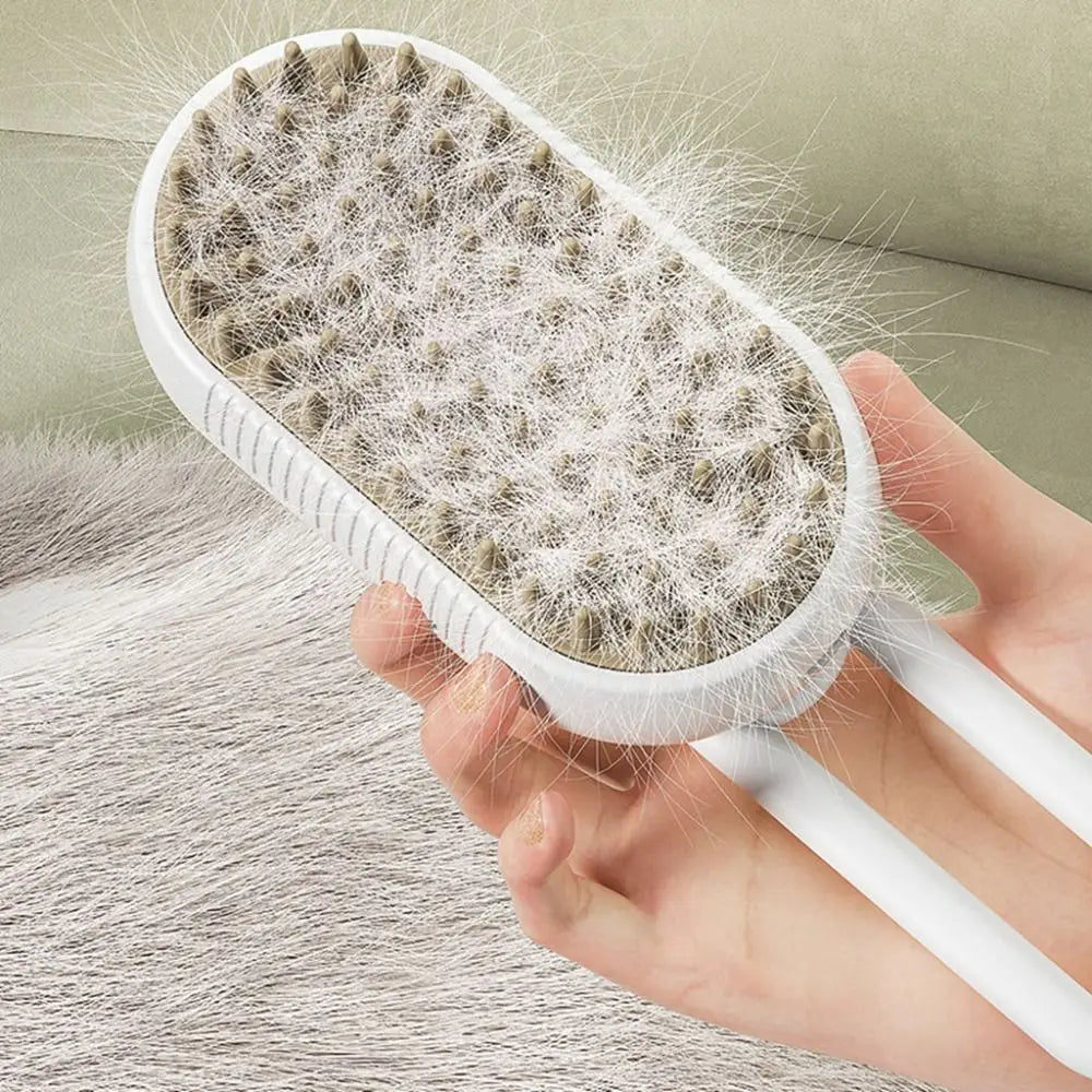 3In1 Cat & Dog Steamy Brush