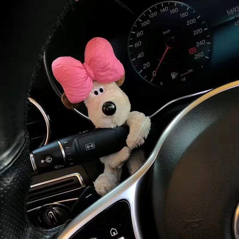 Cute Plush Puppy Car Hanging Decor