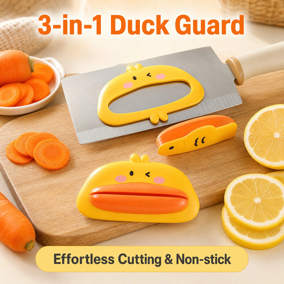 3-in-1 Knife Guard & Food Pusher