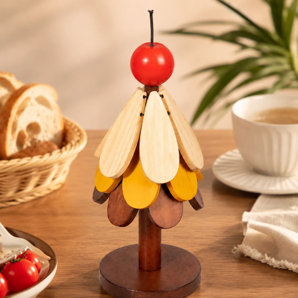 Tree-Shaped Heat Resistant Trivet