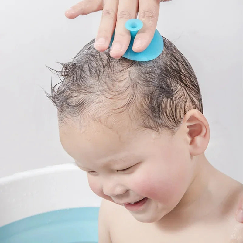 Silicone Baby Head Scrubber 2PCS