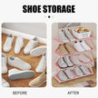 Z-Shaped Shoe Rack